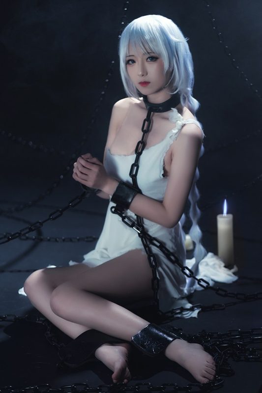 绝美COS铁板烧鬼舞禁欲束缚调教-IS充值【57】