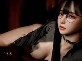 【3D极品/全动态】[VAM] 超美眼镜女神+粉毛女仆的媚黑之旅 完整步兵版【动画/新作/CV/5G】-IS充值【57】